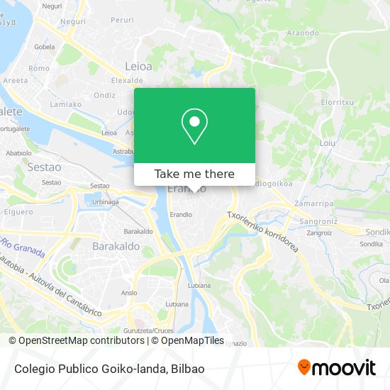 Colegio Publico Goiko-landa map
