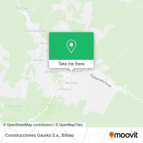 Construcciones Gaurko S.a. map