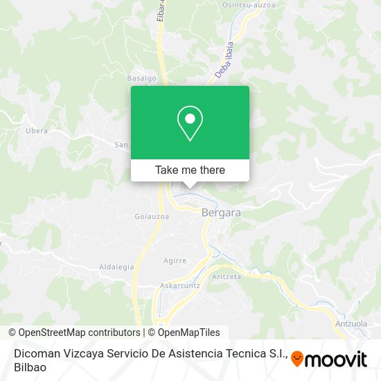 Dicoman Vizcaya Servicio De Asistencia Tecnica S.l. map