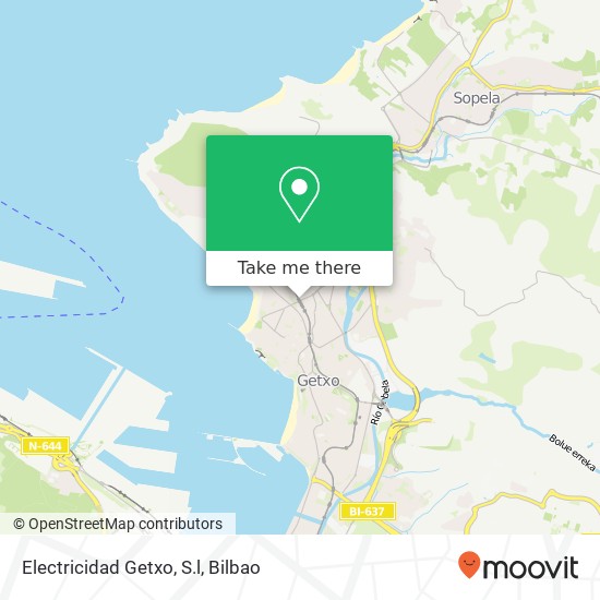 Electricidad Getxo, S.l map