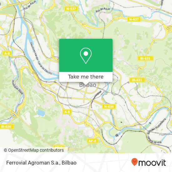 Ferrovial Agroman S.a. map