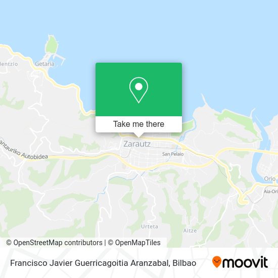 Francisco Javier Guerricagoitia Aranzabal map
