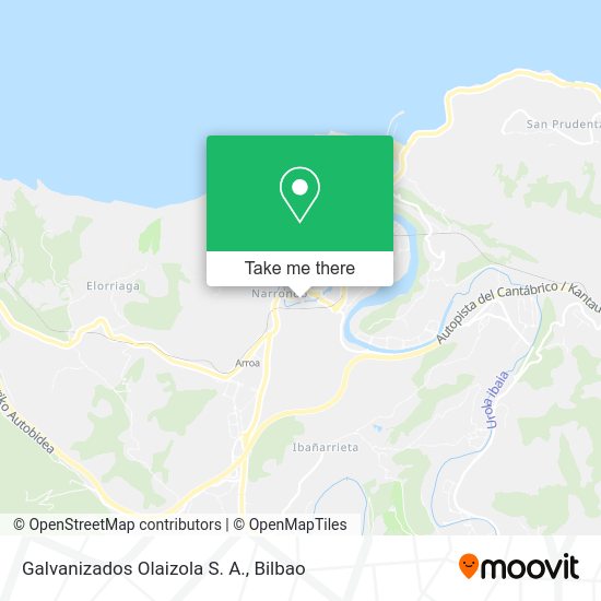 Galvanizados Olaizola S. A. map