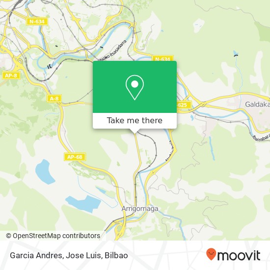 Garcia Andres, Jose Luis map