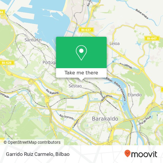 Garrido Ruiz Carmelo map