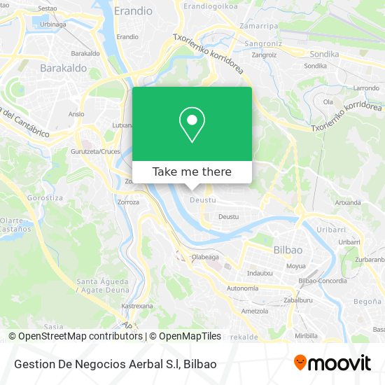 Gestion De Negocios Aerbal S.l map