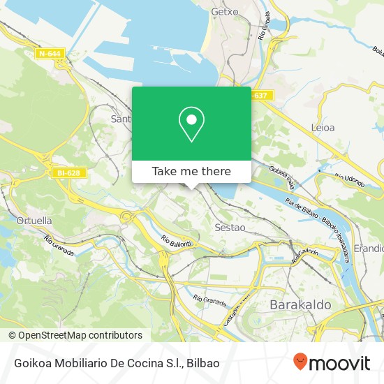 mapa Goikoa Mobiliario De Cocina S.l.