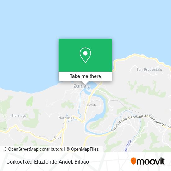 Goikoetxea Eluztondo Angel map