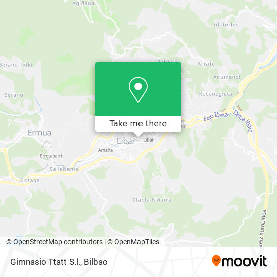 Gimnasio Ttatt S.l. map