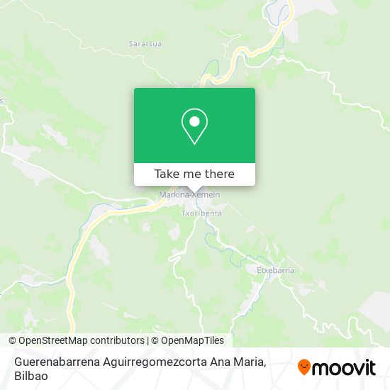 Guerenabarrena Aguirregomezcorta Ana Maria map