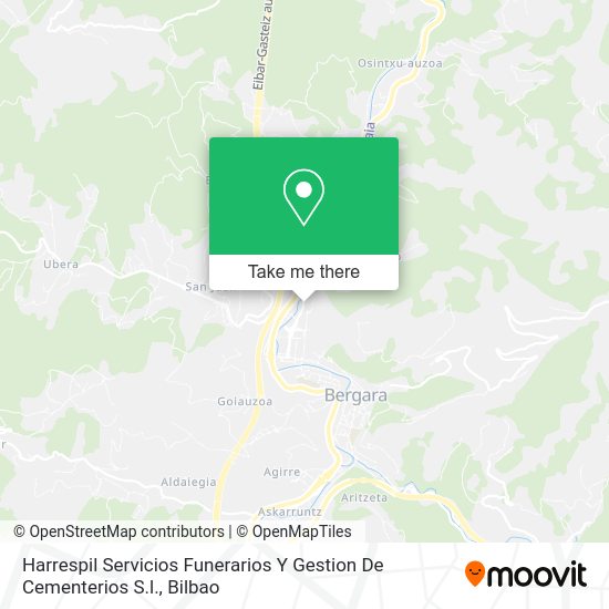 Harrespil Servicios Funerarios Y Gestion De Cementerios S.l. map