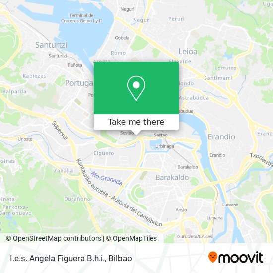 I.e.s. Angela Figuera B.h.i. map