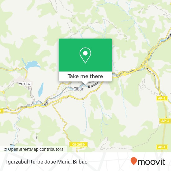 Igarzabal Iturbe Jose Maria map