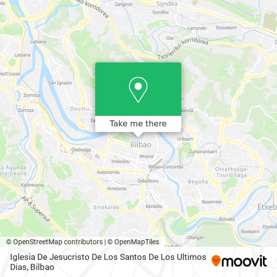 Iglesia De Jesucristo De Los Santos De Los Ultimos Dias map