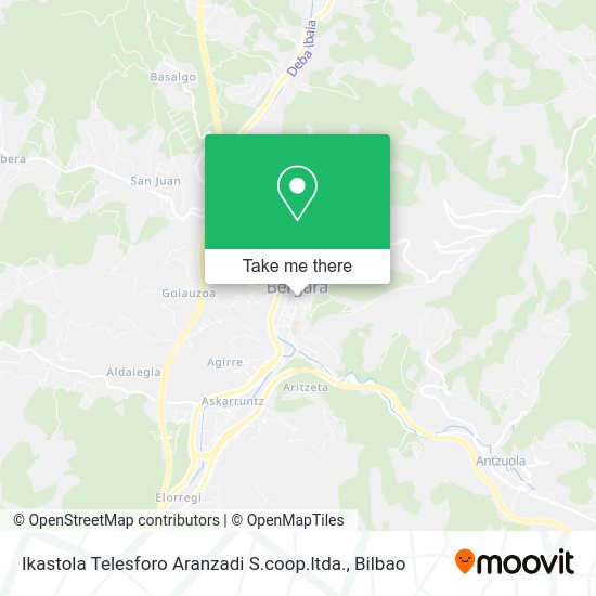 Ikastola Telesforo Aranzadi S.coop.ltda. map