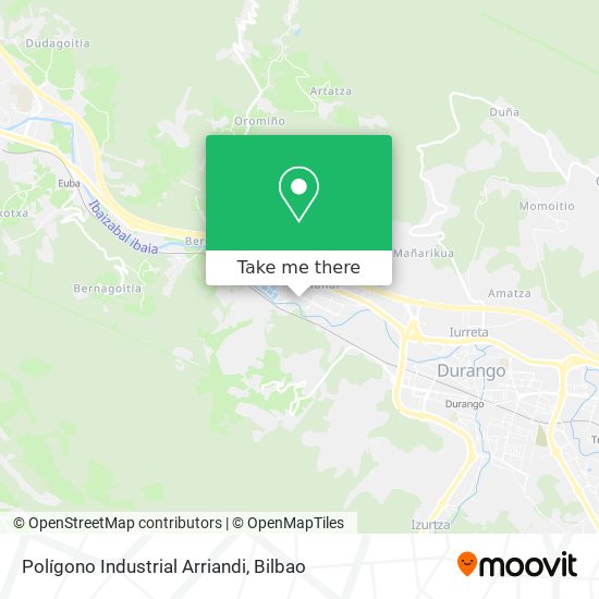 Polígono Industrial Arriandi map