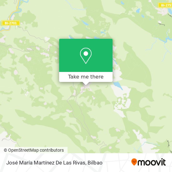 José María Martínez De Las Rivas map