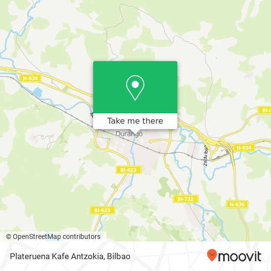 Plateruena Kafe Antzokia map