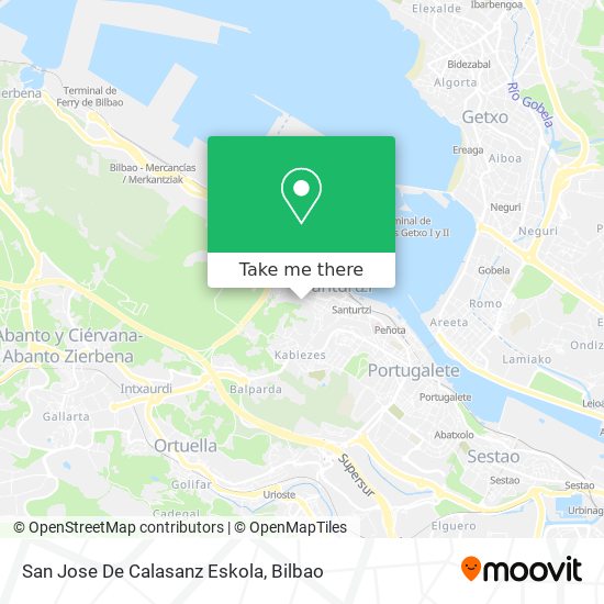San Jose De Calasanz Eskola map