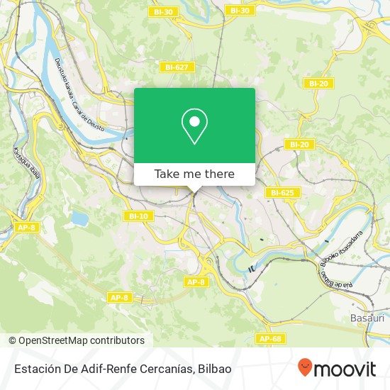 Estación De Adif-Renfe Cercanías map