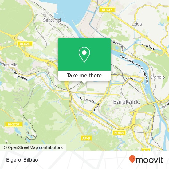 Elgero map