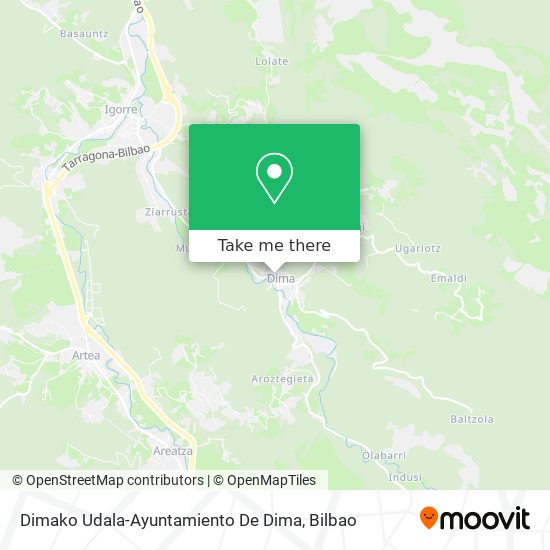 mapa Dimako Udala-Ayuntamiento De Dima