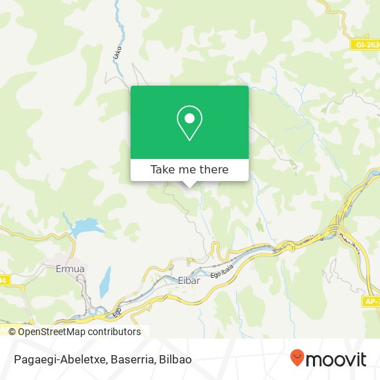 mapa Pagaegi-Abeletxe, Baserria