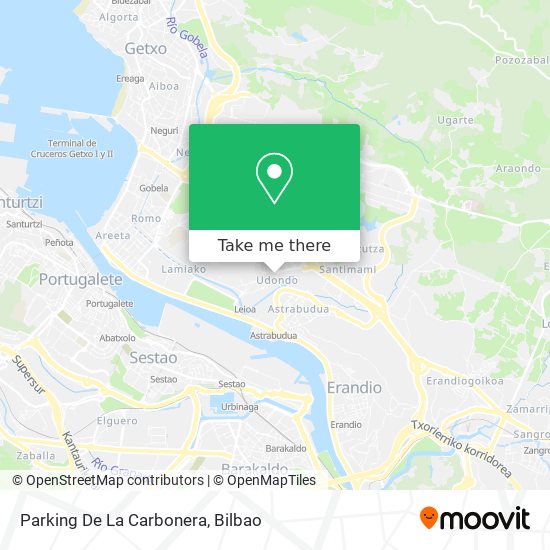 Parking De La Carbonera map