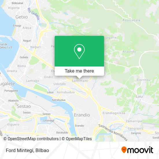 Ford Mintegi map