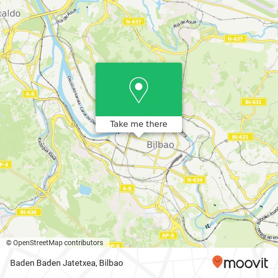 Baden Baden Jatetxea map