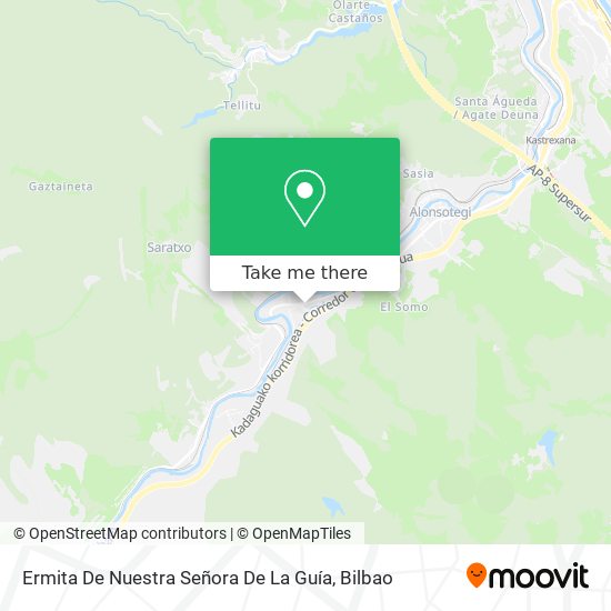 mapa Ermita De Nuestra Señora De La Guía