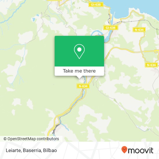 mapa Leiarte, Baserria