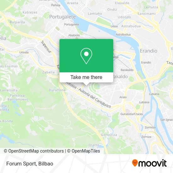 Forum Sport map