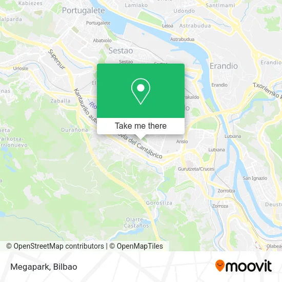 Megapark map