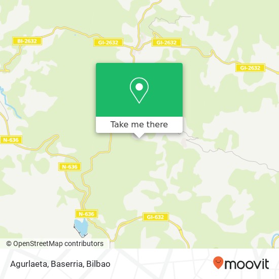 Agurlaeta, Baserria map