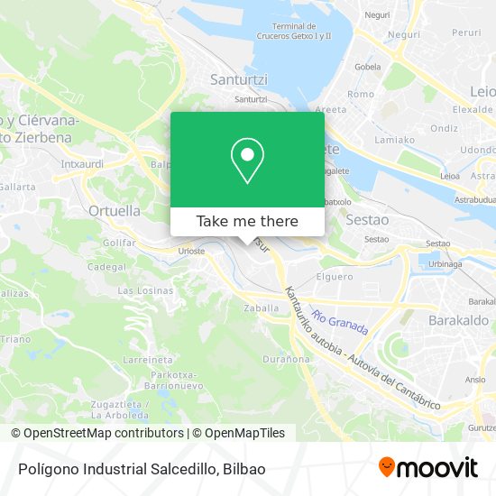 Polígono Industrial Salcedillo map