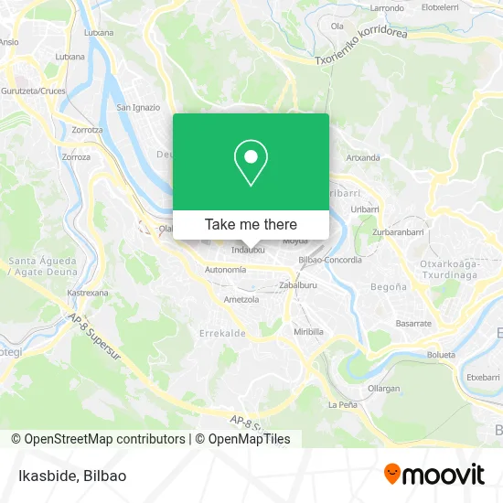 Ikasbide map