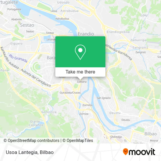 mapa Usoa Lantegia