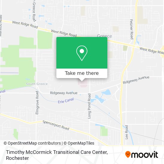 How to get to Timothy McCormick Transitional Care Center in ...