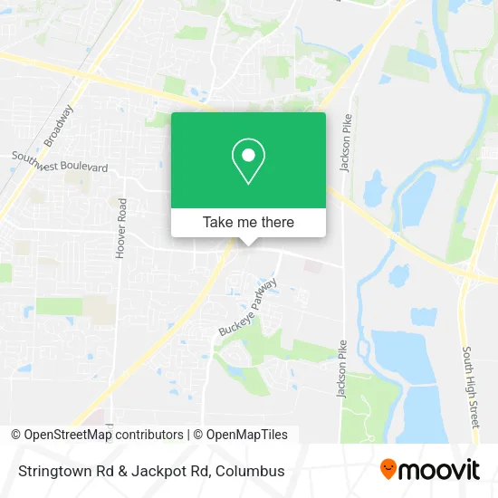 Mapa de Stringtown Rd & Jackpot Rd