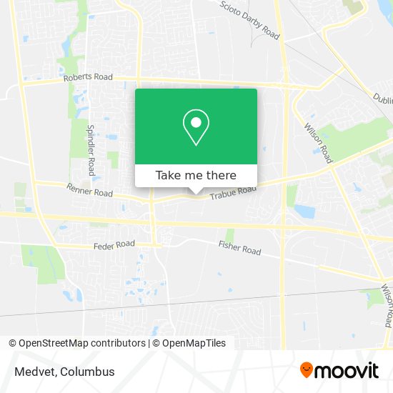 Mapa de Medvet