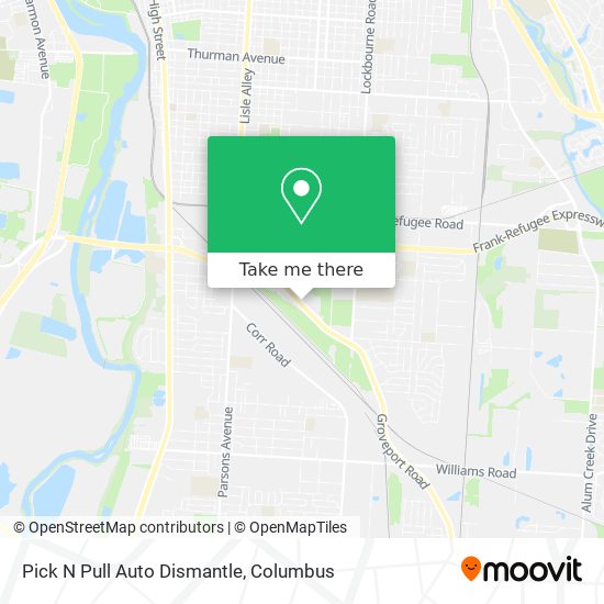 Pick N Pull Auto Dismantle map