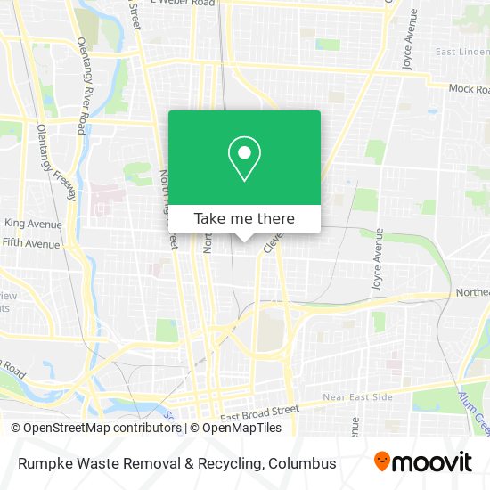 Rumpke Waste Removal & Recycling map