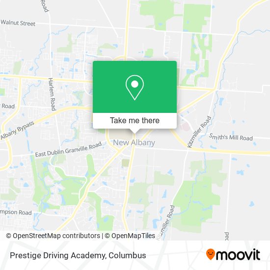 Prestige Driving Academy map