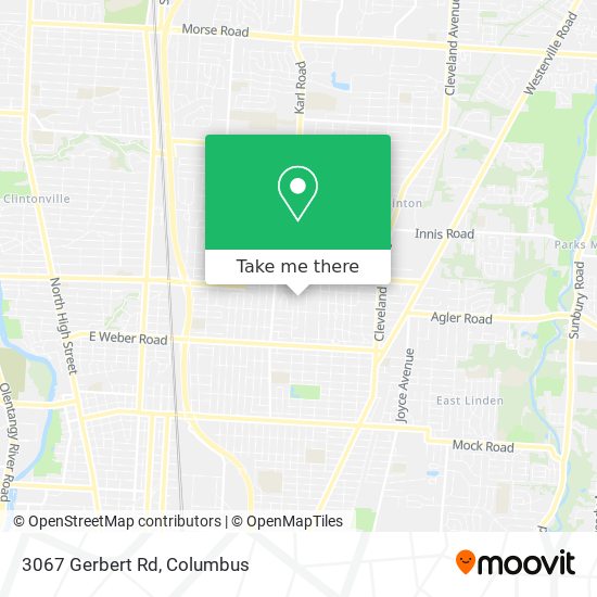 Mapa de 3067 Gerbert Rd