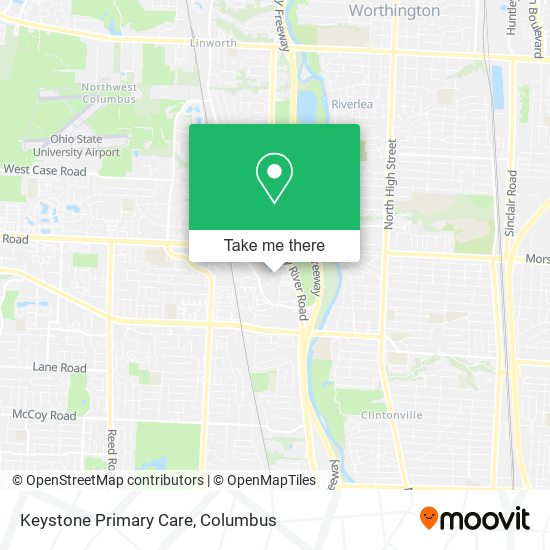 Mapa de Keystone Primary Care