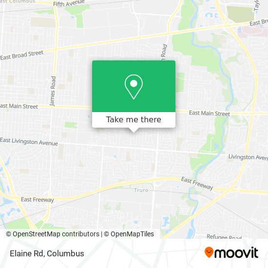 Mapa de Elaine Rd