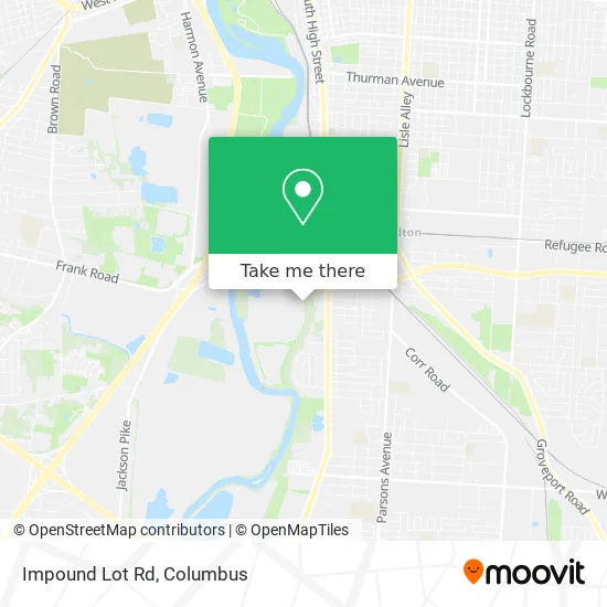Mapa de Impound Lot Rd