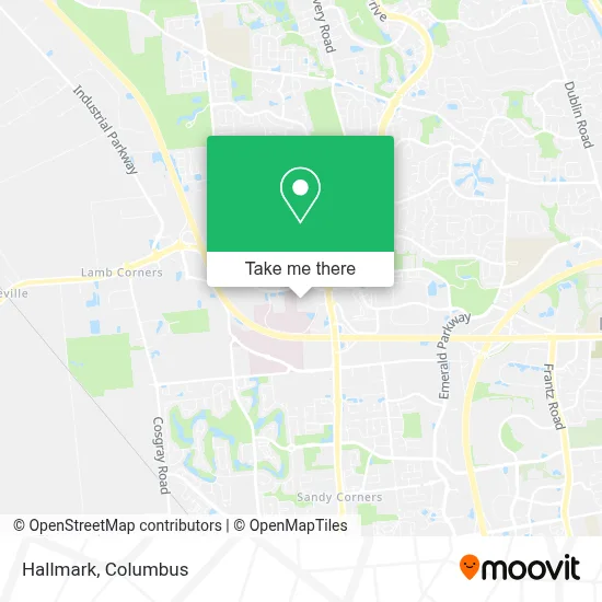 Hallmark map