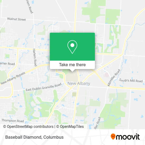 Baseball Diamond map